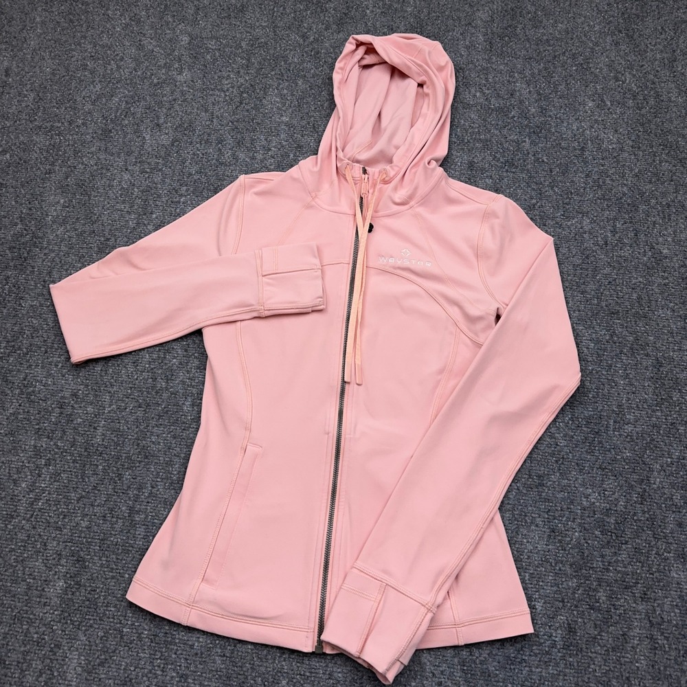 lululemon Hooded Define Jacket Nulu Women's 6 Pink Peony Full Zip Slim Waystar